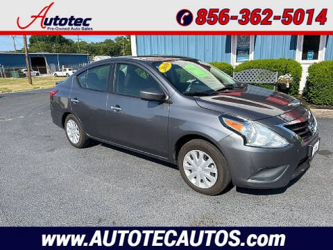 2019 Nissan Versa for sale at Autotec Auto Sales in Vineland NJ