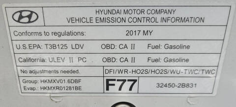 2017 Hyundai Veloster Value Edition