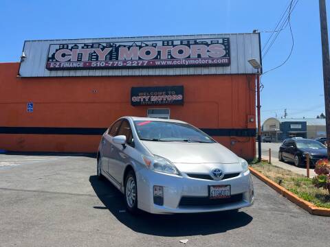 2011 Toyota Prius for sale at City Motors in Hayward CA