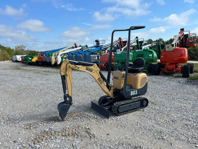 2014 Wacker Neuson 803 Micro Excavator