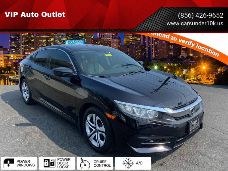 2016 Honda Civic for sale at VIP Auto Outlet in Bridgeton NJ