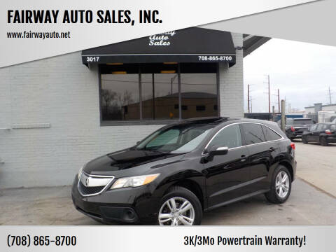 2015 Acura RDX for sale at FAIRWAY AUTO SALES, INC. in Melrose Park IL