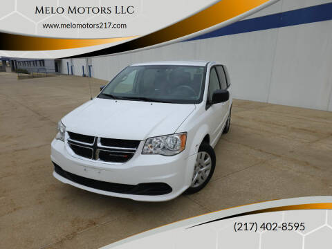 2015 Dodge Grand Caravan for sale at Melo Motors LLC in Springfield IL