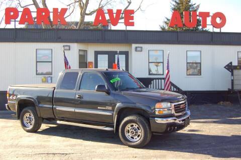 2004 GMC Sierra 2500HD for sale at Park Ave Auto Inc. in Worcester MA