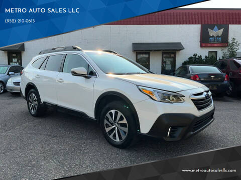 2021 Subaru Outback for sale at METRO AUTO SALES LLC in Lino Lakes MN