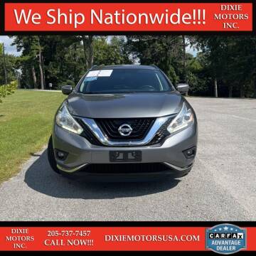 2017 Nissan Murano for sale at Dixie Motors Inc. in Northport AL