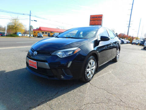 2016 Toyota Corolla for sale at Cars 4 Less in Manassas VA