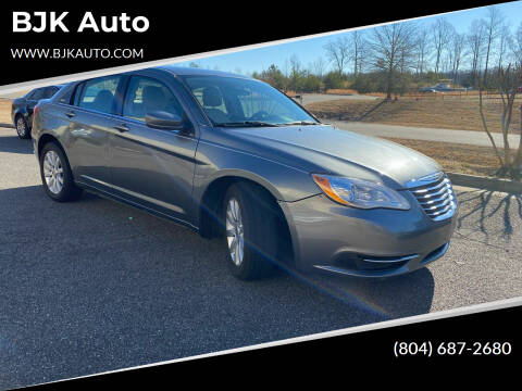 2012 Chrysler 200 for sale at BJK Auto in Mineral VA