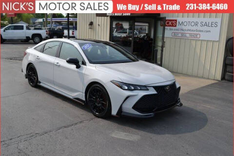 2021 Toyota Avalon for sale at Nick's Motor Sales in Kalkaska MI
