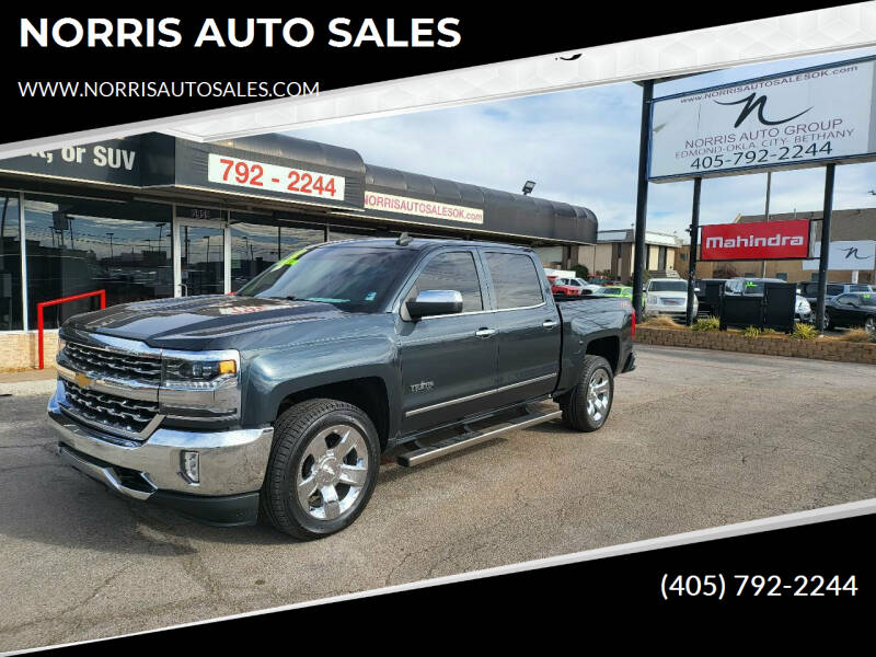 2018 Chevrolet Silverado 1500 for sale at NORRIS AUTO SALES in Oklahoma City OK