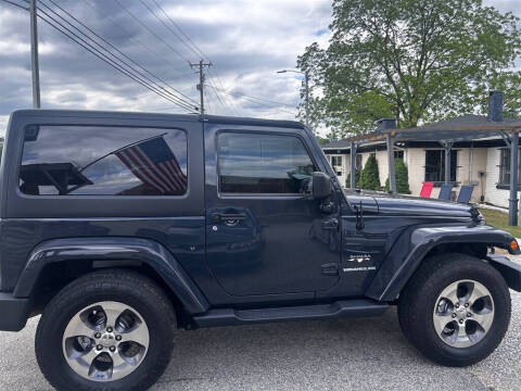 2017 Jeep Wrangler Sahara