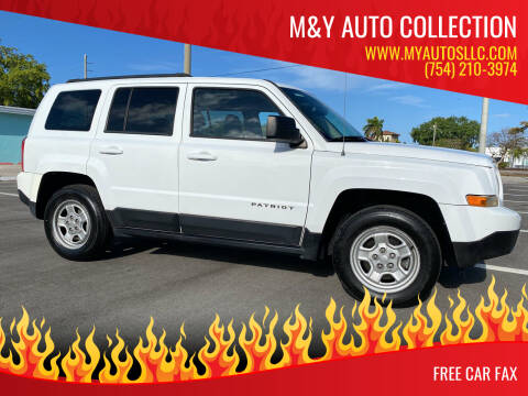 2016 Jeep Patriot for sale at M&Y Auto Collection in Hollywood FL