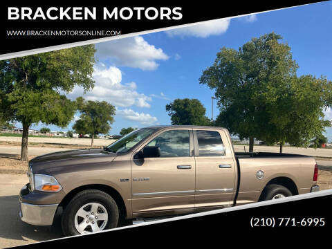 2009 Dodge Ram 1500 for sale at BRACKEN MOTORS in San Antonio TX