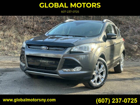 2015 Ford Escape for sale at GLOBAL MOTORS in Binghamton NY