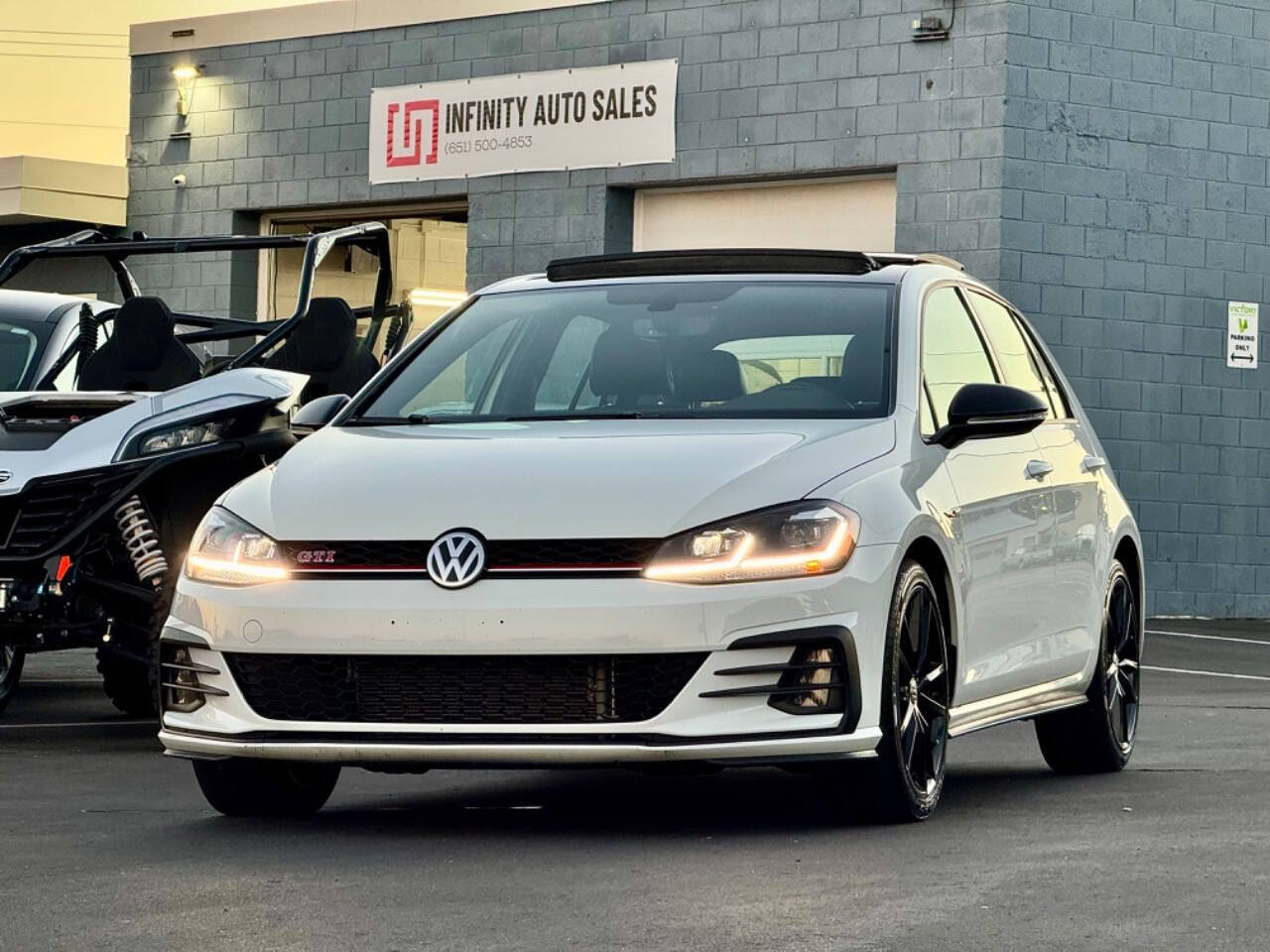 2021 Volkswagen Golf GTI for sale at Infinity Auto Sales LLC in Ham Lake, MN