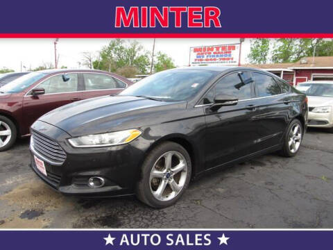 2013 Ford Fusion for sale at Minter Auto Sales in South Houston TX