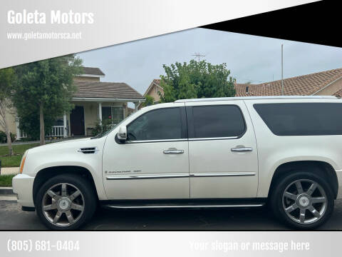 2007 Cadillac Escalade ESV for sale at Goleta Motors in Goleta CA