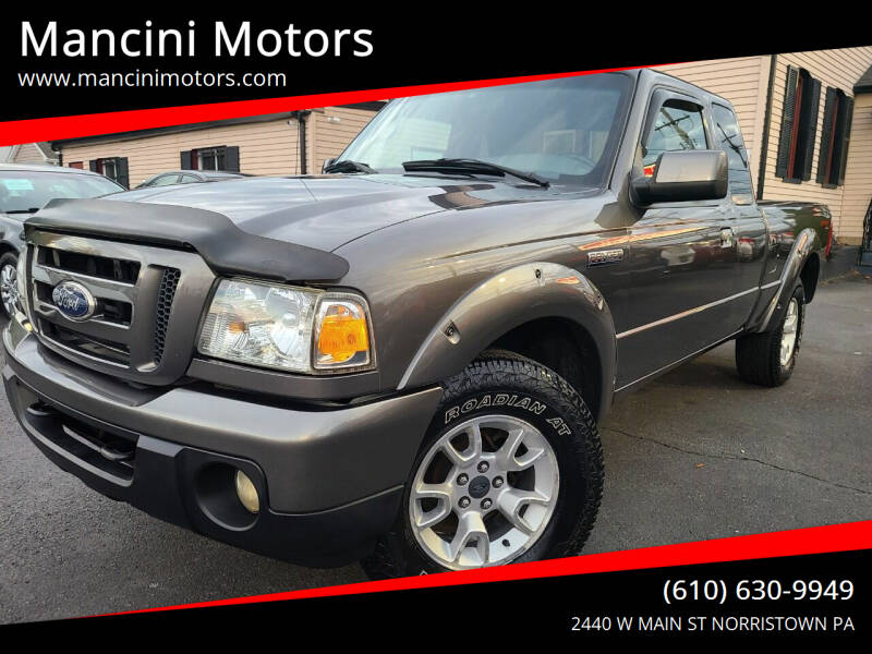 2010 Ford Ranger for sale at Mancini Motors in Norristown PA