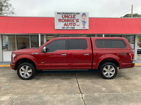 2015 Ford F-150 for sale at Uncle Ronnie's Auto LLC in Houma LA