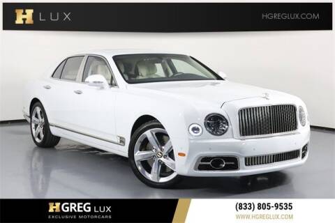 2020 Bentley Mulsanne for sale at HGREG LUX EXCLUSIVE MOTORCARS in Pompano Beach FL