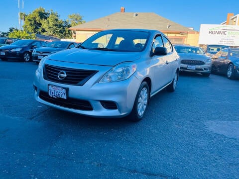 2014 Nissan Versa for sale at Ronnie Motors LLC in San Jose CA