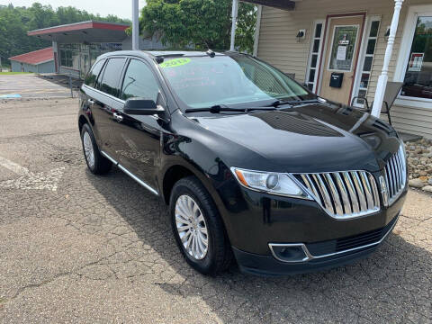 2013 Lincoln MKX for sale at G & G Auto Sales in Steubenville OH