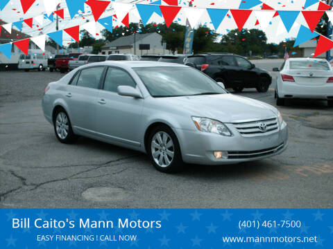 2007 Toyota Avalon for sale at Mann Motors in Warwick RI
