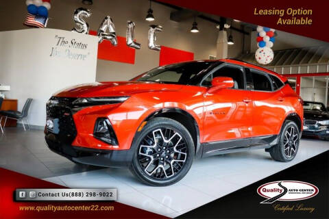 2021 Chevrolet Blazer for sale at Quality Auto Center of Springfield in Springfield NJ