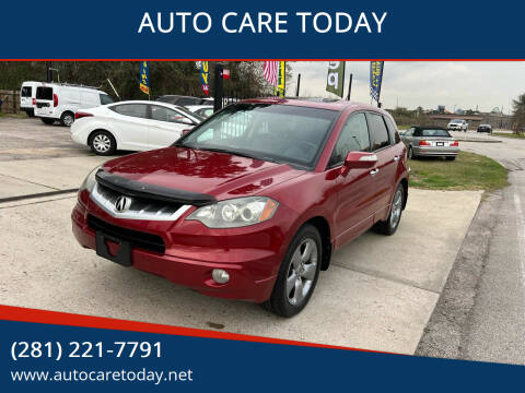 2007 Acura RDX for sale at AUTO CARE TODAY in Spring TX