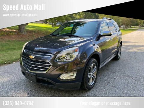 2016 Chevrolet Equinox for sale at Speed Auto Mall in Greensboro NC