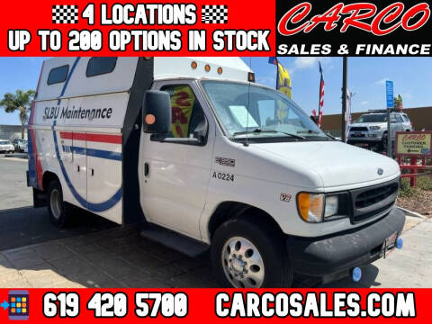 2002 Ford E-Series for sale at CARCO SALES & FINANCE in Chula Vista CA