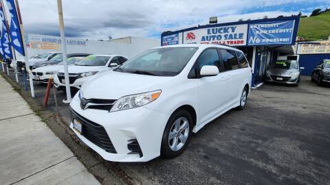 2018 Toyota Sienna for sale at Lucky Auto Sale in Hayward CA