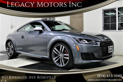 2017 Audi TT for sale at Legacy Motors Inc in Roseville CA