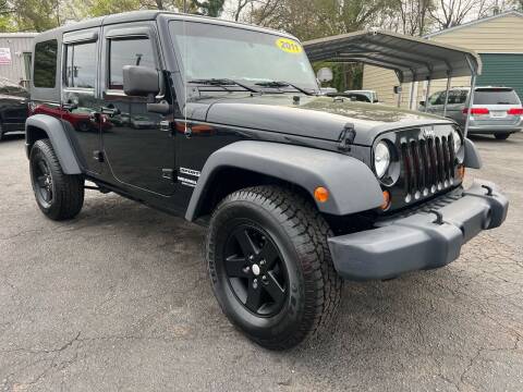 2011 Jeep Wrangler Unlimited for sale at Allen's Auto Sales LLC in Greenville SC