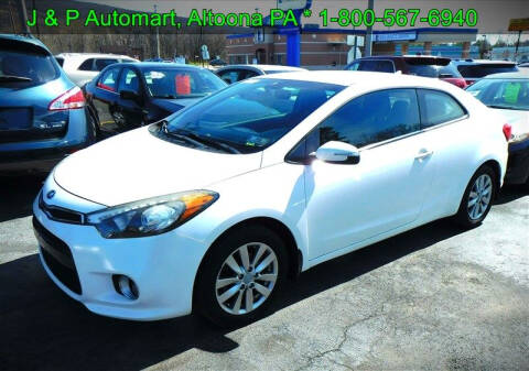 2014 Kia Forte Koup for sale at J & P Auto Mart in Altoona PA