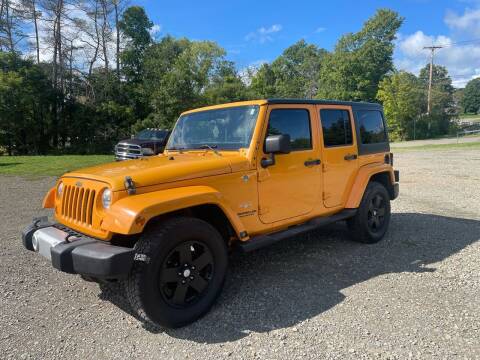 2012 Jeep Wrangler Unlimited for sale at Brush & Palette Auto in Candor NY