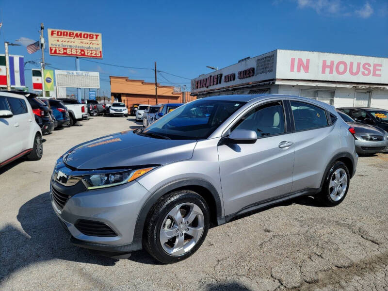 2022 Honda HR-V for sale at Foremost Auto Sales in Houston TX