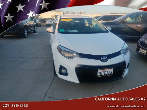 2015 Toyota Corolla S Plus