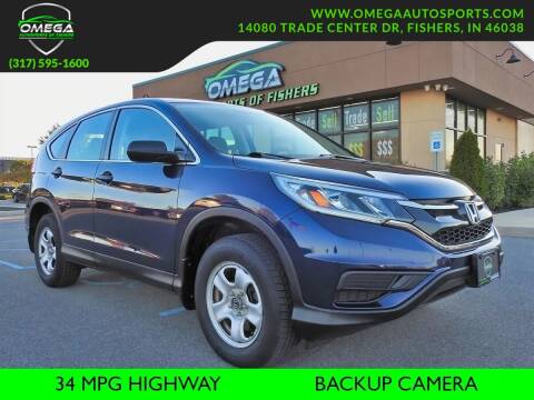 2015 Honda CR-V for sale at Omega Autosports of Fishers in Fishers IN