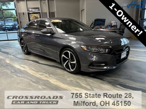 2019 Honda Accord for sale at Crossroads Car and Truck - Crossroads Car & Truck - Milford in Milford OH