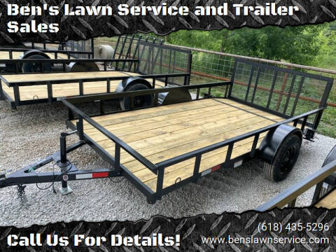 2023 L&O Manufacturing 6412U for sale at Ben's Lawn Service and Trailer Sales in Benton IL