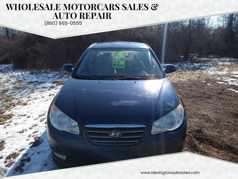 2009 Hyundai Elantra for sale at WHOLESALE MOTORCARS Sales & Auto Repair in Newington CT