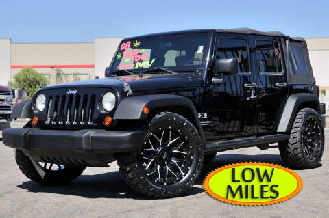 2008 Jeep Wrangler Unlimited for sale at Kustom Carz in Pacoima CA