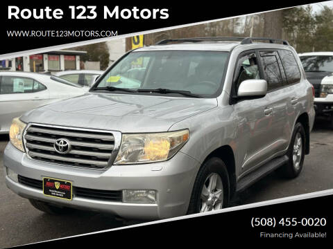 2009 Toyota Land Cruiser for sale at Route 123 Motors in Norton MA