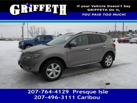 2009 Nissan Murano for sale at Griffeth Ford Mitsubishi - Pre-owned in Caribou ME