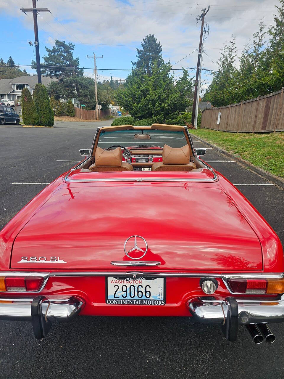 1971 Mercedes-Benz 280SL for sale at Continental Motors Inc in Lake Forest Park, WA