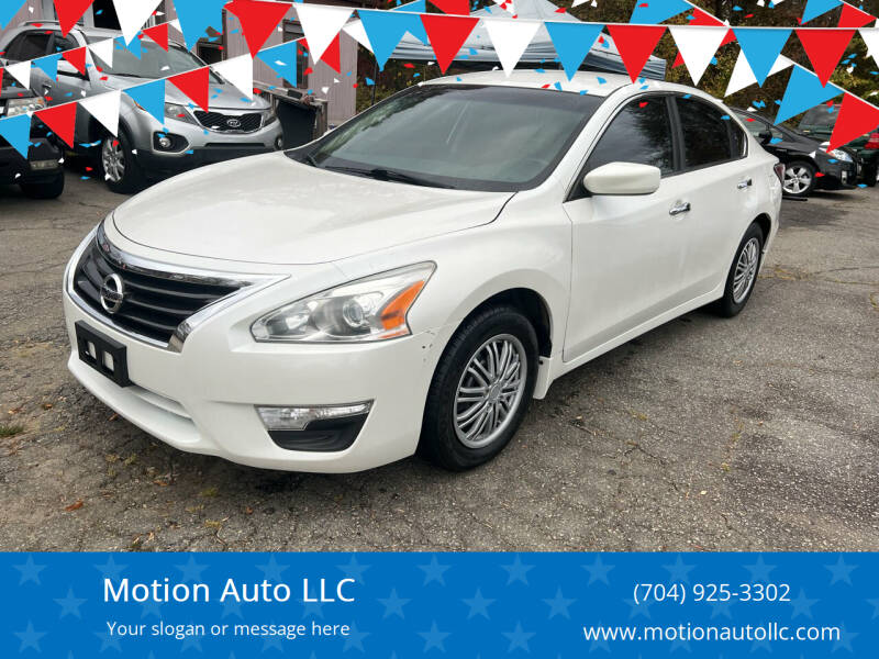 2014 Nissan Altima for sale at Motion Auto LLC in Kannapolis NC