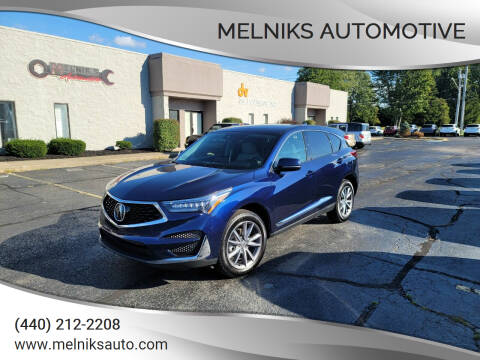2021 Acura RDX for sale at Melniks Automotive in Berea OH