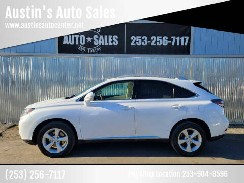 2010 Lexus RX 350 for sale at Austin's Auto Sales in Edgewood WA