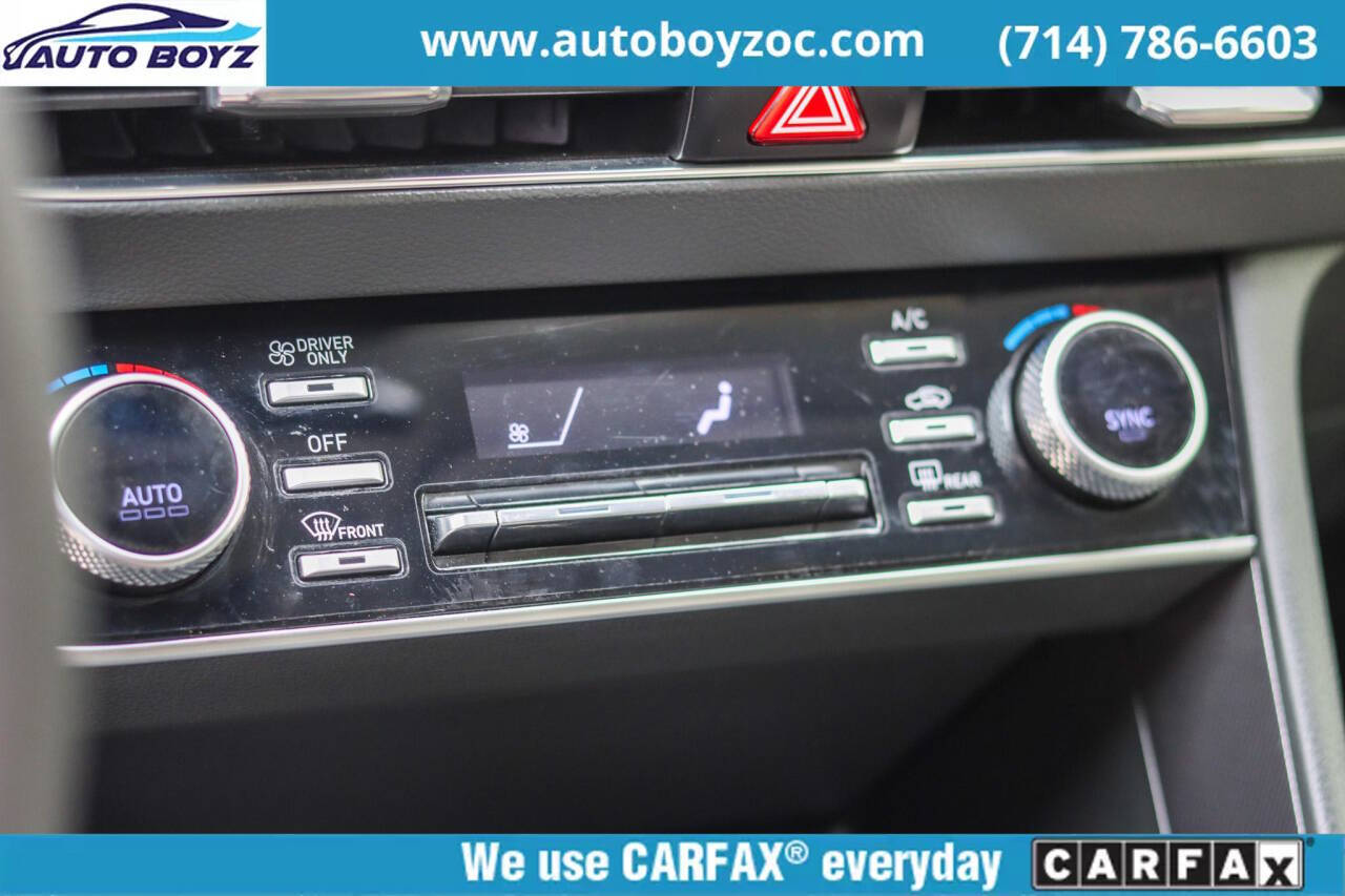 2021 Hyundai SONATA Hybrid for sale at Auto Boyz in Garden Grove, CA